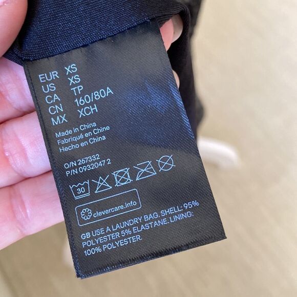 H&M NWT Black sequins cocktail dress - Picture 10 of 12